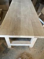 Boomstam tafel ongeveer 7 dik met onderstel, Huis en Inrichting, Tafels | Salontafels, Ophalen, 100 tot 150 cm, Minder dan 50 cm