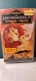 vintage jaren 90 videoband vhs disney de leeuwenkoning 2, Alle leeftijden, Ophalen of Verzenden, Gebruikt