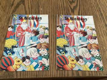 Oude Sinterklaas boekjes,circa 1965,2 stuks,leuke plaatjes beschikbaar voor biedingen