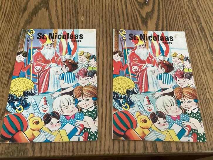 Oude Sinterklaas boekjes,circa 1965,2 stuks,leuke plaatjes, Diversen, Sinterklaas, Zo goed als nieuw, Ophalen of Verzenden