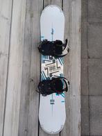 Snowboard 130 met bindingen, Ophalen of Verzenden, Gebruikt, Board