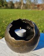 URN MET AFDRUK VAN EEN KATTENPOOT, WAXINEHOUDER / ASURN, Dieren en Toebehoren, Huis en tuin decoratie Marie, Nieuw, Info@huisentuindecoratiemarie.nl