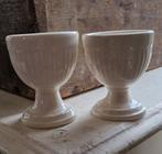 Wedgwood Edme Plain 2x eierdopjes en 1x servetring, Ophalen of Verzenden