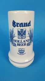 Brand bierpul, pul, Delfts Blauw, 16 cm hoog. 7C11, Gebruikt, Pul(len), Ophalen of Verzenden, Brand