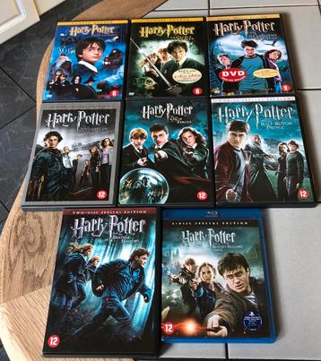 Complete film reeks Harry potter zgan beschikbaar voor biedingen