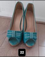 Super Mode Pumps Zeegroen Maat 38, Super Mode, Pumps, Ophalen of Verzenden, Zo goed als nieuw