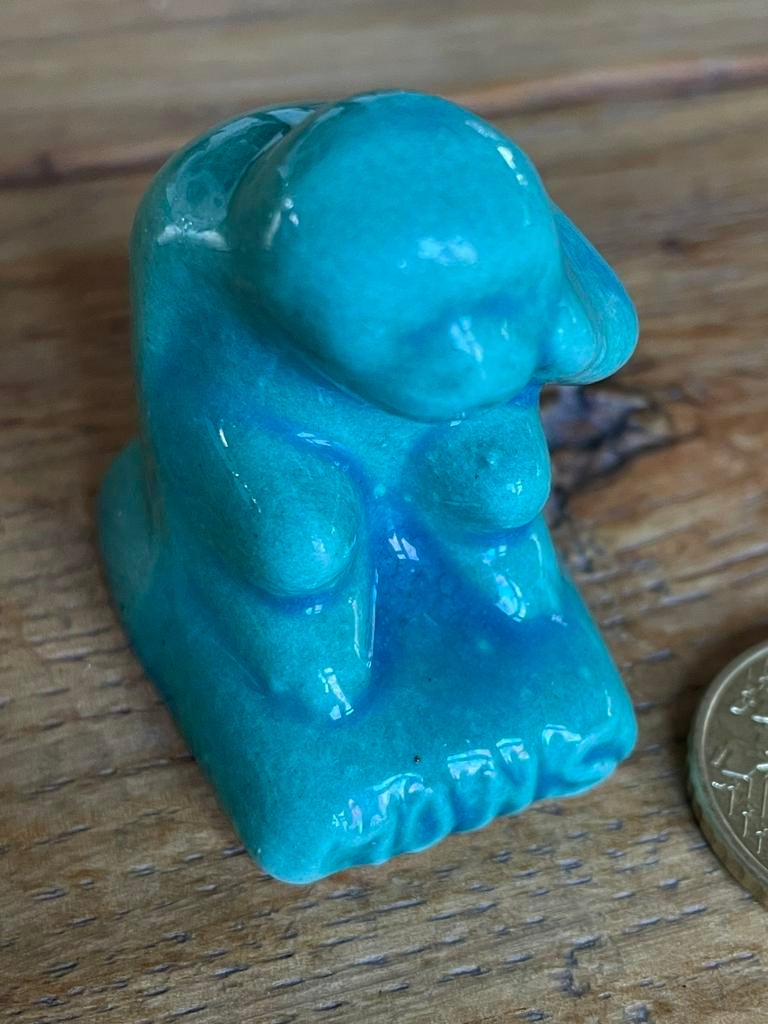 Aardewerk aapje mons (Bergen in Belgie), Antiek en Kunst, Antiek | Keramiek en Aardewerk, Ophalen of Verzenden