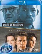Blu-ray: Enemy of the State (1998) & Pearl Harbor (2001) NLO, Ophalen of Verzenden, Zo goed als nieuw, Thrillers en Misdaad