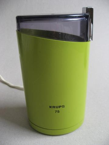 Retro Krups koffiemolen type 318 space age design jaren 70 beschikbaar voor biedingen