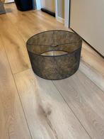 Twee lampenkappen zwart/wit met goud, Huis en Inrichting, Lampen | Lampenkappen, Ophalen, Zo goed als nieuw, Wit, Rond