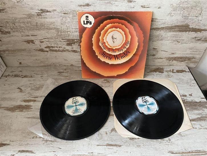 Stevie wonder - songs in the key of life [1155], Cd's en Dvd's, Vinyl | Pop, Zo goed als nieuw, 1960 tot 1980, 12 inch, Ophalen of Verzenden