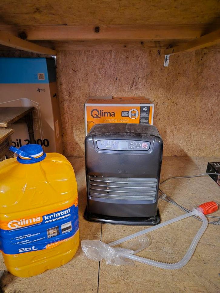 Qlima Petroleumkachel - Gebruikt, Huis en Inrichting, Kachels, Gebruikt, Vrijstaand, Petroleumkachel, Overige brandstoffen, Ophalen