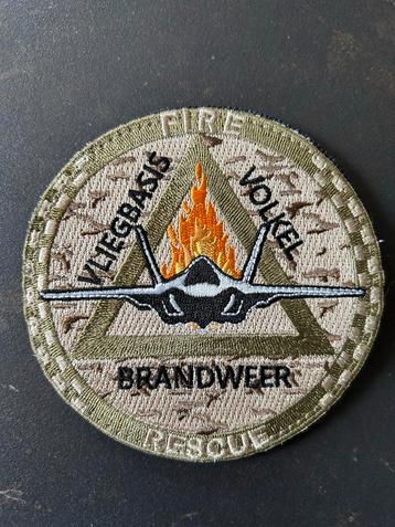 Vliegbasis Volkel Brandweer Rescue Badge beschikbaar voor biedingen