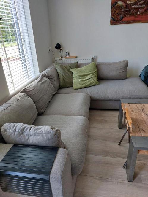 Mooie grote nette hoekbank TEAB!!, Huis en Inrichting, Banken | Complete zithoeken, Gebruikt, Stof, Ophalen
