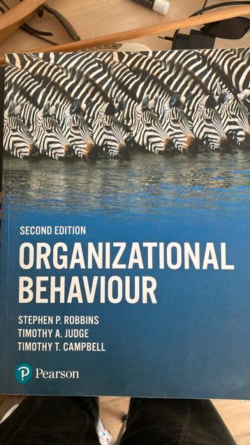 Organizational behaviour beschikbaar voor biedingen