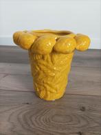 Mooie Des Pots vaas met citroenen, Overige kleuren, Ophalen of Verzenden, Minder dan 50 cm, Glas