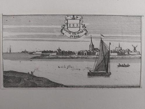 9 / Wyck te Duerstede - Wijk bij Duurstede Leck Sluis, Antiek en Kunst, Kunst | Etsen en Gravures, Ophalen of Verzenden