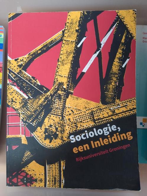 Sociologie, een inleiding, Rijksuniversiteit Groningen, Boeken, Studieboeken en Cursussen, Zo goed als nieuw, Overige niveaus