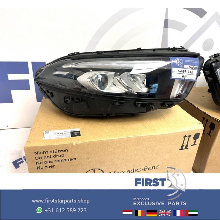 W177 A35 A45 AMG Mercedes A KLASSE LED KOPLAMP High Performa, Auto-onderdelen, Verlichting, Mercedes-Benz, Gebruikt, Ophalen of Verzenden
