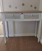 Houten console tafel met lades, Ophalen