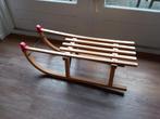 Houten slee, Ophalen, Gebruikt