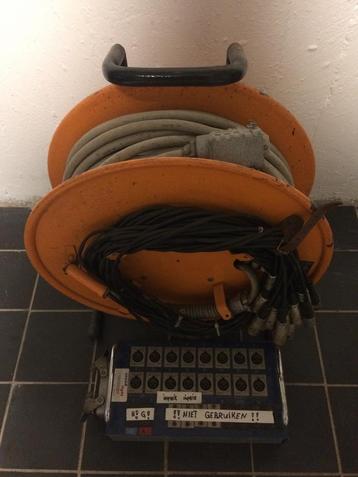Multikabel op haspel , 16 kanaals beschikbaar voor biedingen
