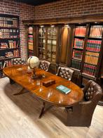 Heldense exclusieve Uitschuifbare Ovale eettafel, Huis en Inrichting, Ophalen, Gosem engelsstraat 7 elim, Info@chesterfieldjunkie.nl
