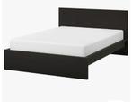 bedframe van bed IKEA 1m40x2m, Ophalen, Gebruikt, Wit, Tweepersoons