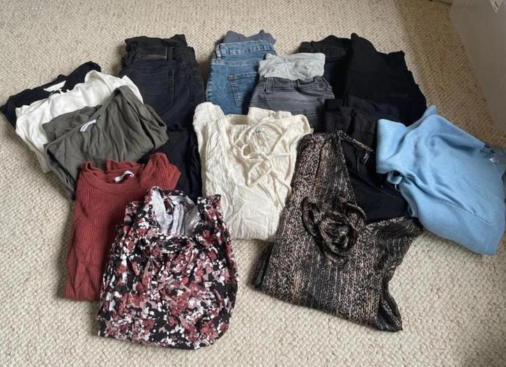 Zwangerschapskleding Set, Kleding | Dames, Positiekleding, Gedragen, Maat 42/44 (L), Overige kleuren, Ophalen of Verzenden