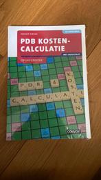 PDB Kosten-Calculatie, Boeken, Studieboeken en Cursussen, Ophalen of Verzenden, Beta, Nieuw