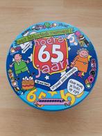 Feest trommel 65 jaar, Ophalen of Verzenden, Nieuw, Feestartikel, Verjaardag