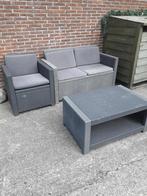 Kunstof tuinset, Ophalen, Zo goed als nieuw, Kunststof