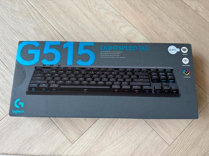 LOGITECH G G515 Lightspeed TKL Draadloos Gamingtoetsenbord, Computers en Software, Toetsenborden, Nieuw, Qwerty, Draadloos, Ergonomisch