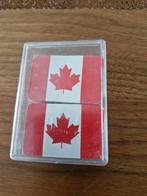 Speelkaarten Canada Vlag & Joker 2 setjes in een doos, Verzamelen, Ophalen of Verzenden, Zo goed als nieuw