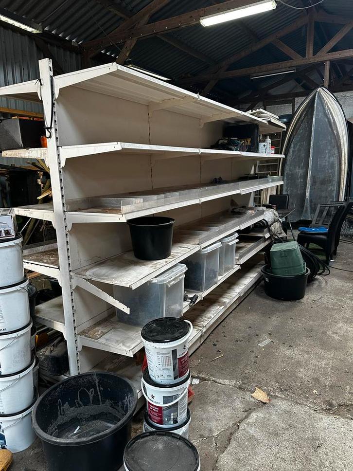 Grote Magazijnstelling - 250x400x100cm, Zakelijke goederen, Kantoor en Winkelinrichting | Magazijn, Stelling en Opslag, Ophalen