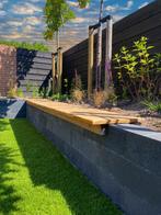 Wallblock 60x15x15 antraciet strak ACTIE € 3,50 p.stuk, Tuin en Terras, Bielzen en Borders, Blok, Nieuw, Ophalen of Verzenden