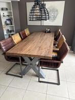 Eiken Tafel, Ophalen, Gebruikt, Eikenhout, 200 cm of meer