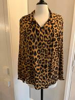 Tijgerprint blouse, Ophalen of Verzenden, Zo goed als nieuw, Maat 36 (S), Overige kleuren
