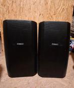 Speakers QSC, Ophalen of Verzenden, 120 watt of meer, Front, Rear of Stereo speakers, Overige merken