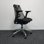 Herman Miller Sayl bureaustoel | Zwart-aluminium, Huis en Inrichting, Bureaustoelen, Gebruikt, -, Zwart, -