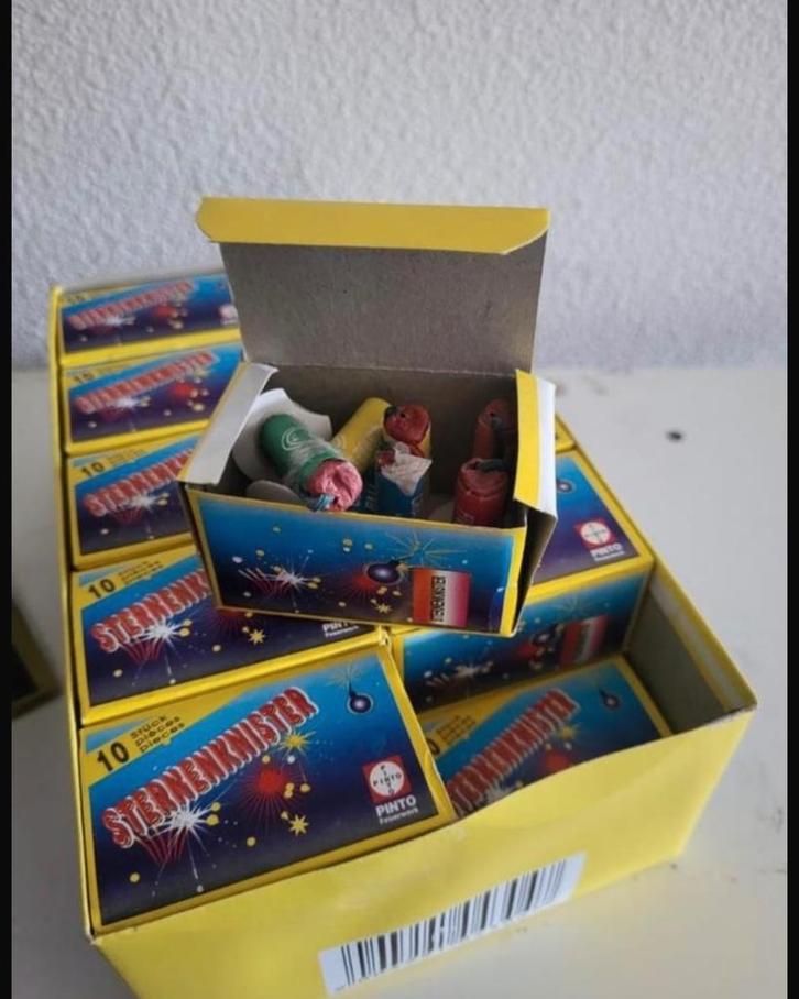 Cat1 kinder vuurwerk vintage, Hobby en Vrije tijd, Feestartikelen, Nieuw, Versiering, Ophalen of Verzenden