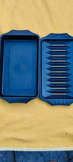 Bak-/Braadschaal met Uitlekschaal - Blauw, Huis en Inrichting, Ophalen, Gebruikt