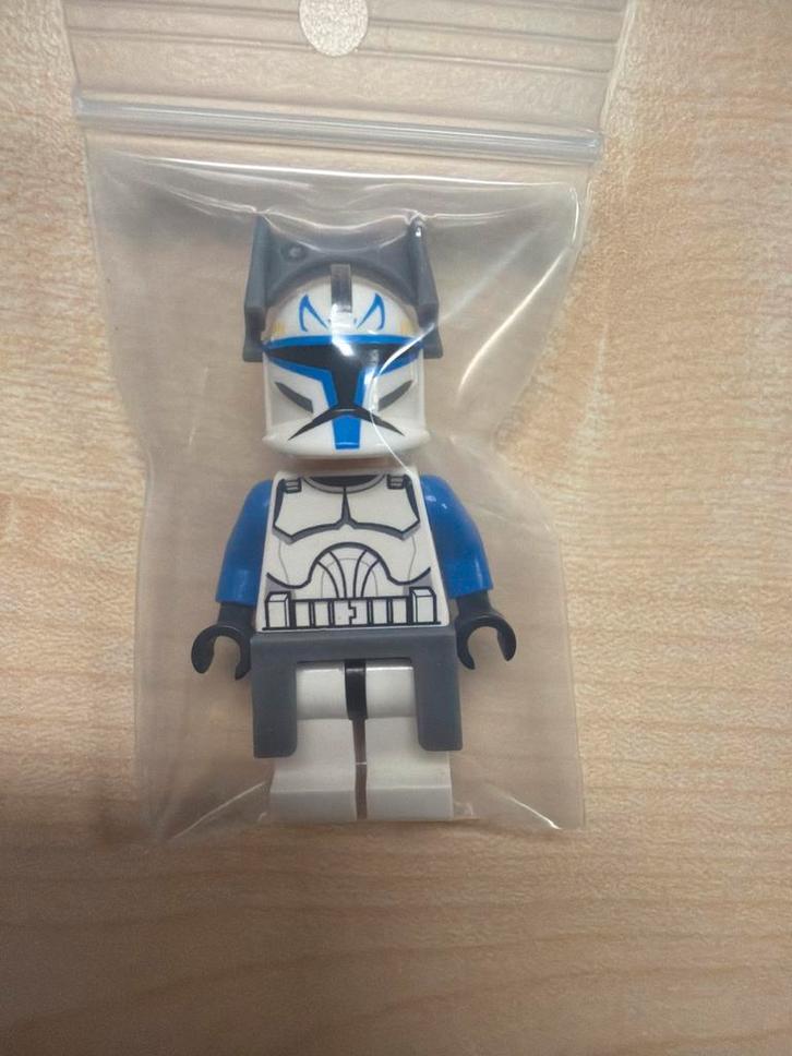 Lego Star Wars Minifiguur Captain Rex, Kinderen en Baby's, Speelgoed | Duplo en Lego, Zo goed als nieuw, Ophalen of Verzenden