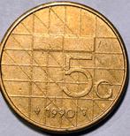 Nederland 5 Gulden 1990 - Beatrix, Postzegels en Munten, Munten | Nederland, Ophalen of Verzenden
