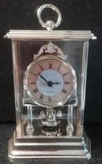 Goudkleurige pendule tafelklok, Ophalen of Verzenden