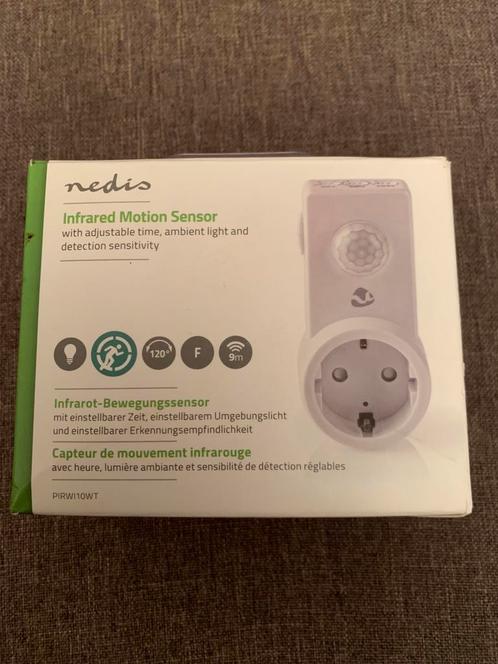 Infrared motion sensor, Nedis, nieuw, Doe-het-zelf en Verbouw, Elektra en Kabels, Nieuw, Overige typen, Ophalen of Verzenden