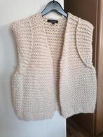 My Jewellery Gebreide Gilet - Maat S, Kleding | Dames, Bodywarmers, Ophalen of Verzenden, Zo goed als nieuw, Maat 38/40 (M), Beige