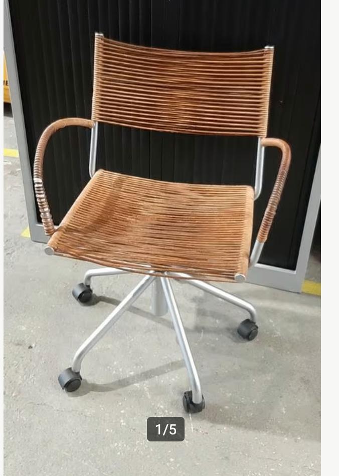 Bonacina Miss B Bureaustoel Door Tito Agnoli, Antiek en Kunst, Antiek | Meubels | Stoelen en Banken, Ophalen