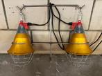 80 warmtelampen incl 40 rvs steunen, Ophalen, Gebruikt