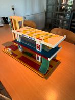 Vintage speelgoed garage, Kinderen en Baby's, Speelgoed | Houten speelgoed, Ophalen, Gebruikt, Overige typen